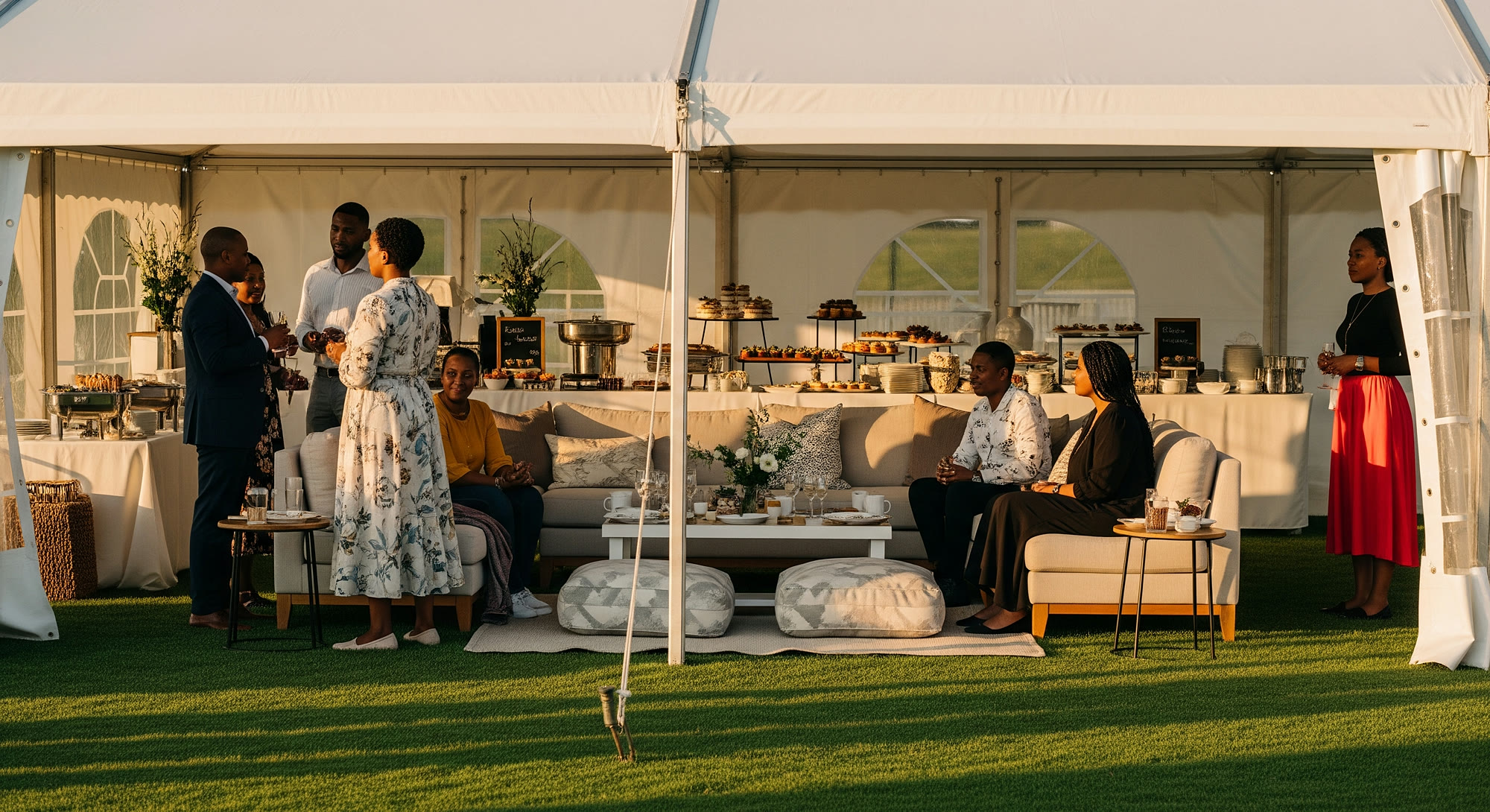 Premium picnic suite hospitality